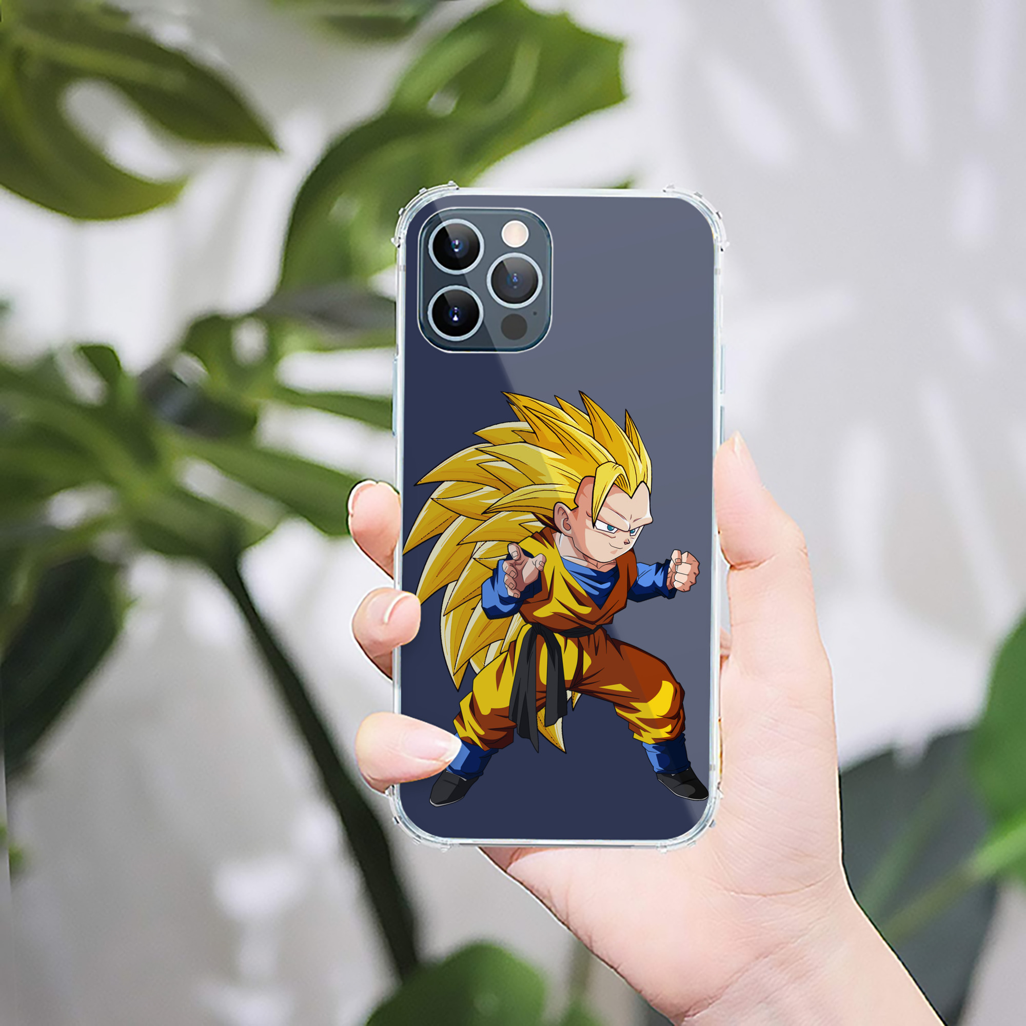 （画像用） ドラゴンボール ベジータ四世（Bejīta Yonsei）DRAGON BALL Vegeta IV 【iPhone 12シリーズ対応】透明スマホケース（クリアソフトケース）